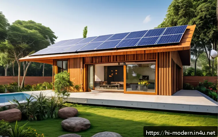 आधुनिक वास्तुकला में पर्यावरण के अनुकूल निर्माण सामग्री की क्रांति कैसे बदल रही है भवन डिजाइन 4 현대건축물 건축 재료 친환경화 관련 이미지 2